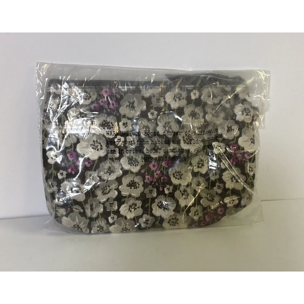 New Thirty-One Mini Zipper Pouch 323B Painted Floral